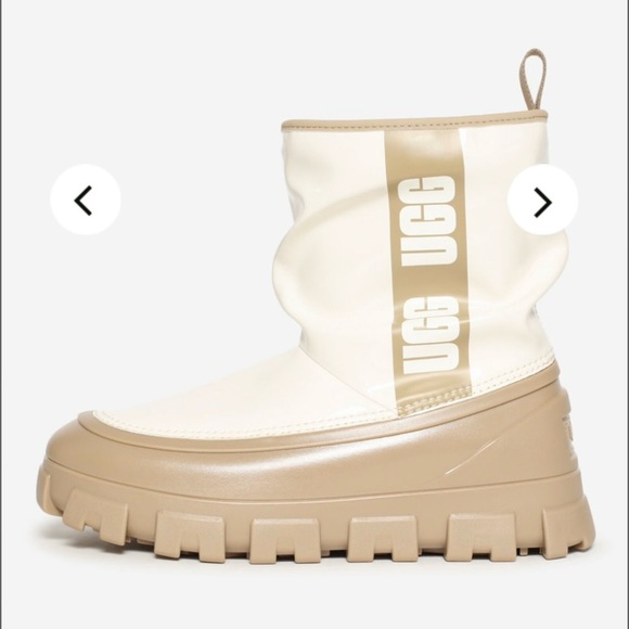 UGG Shoes - New UGGs boots size 9. Cream colored Waterproof winter plush snow boots ❄️